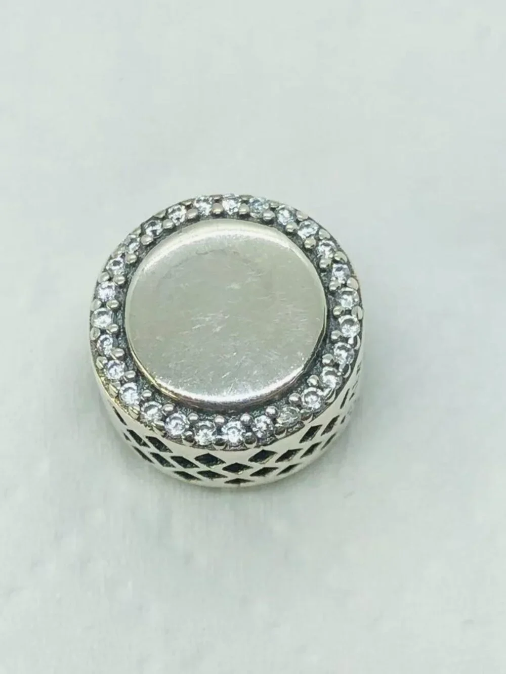 ✨ ✨Pandora Rugby Football Bead exclusive Charm S925 Silver Travel Jewelry